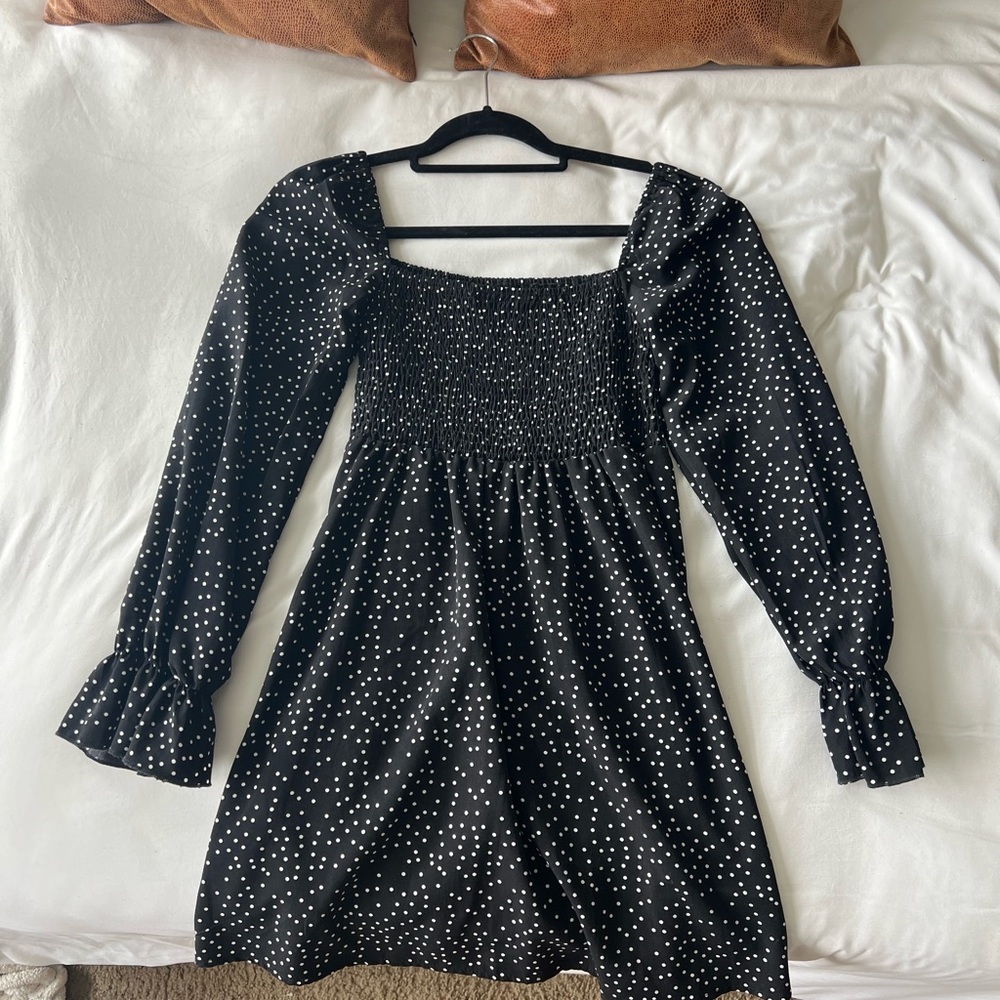 Misguided mini black and White dress - Picture 1 of 3